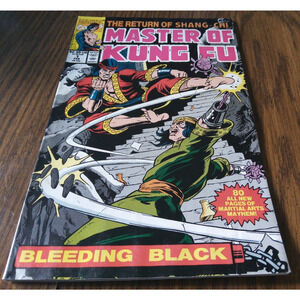 Master of Kung Fu: Bleeding Black #1 (Marvel Comics February 1990)